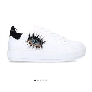 Kurt Geiger of London jeweled “evil eye“ sneakers